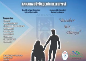 Ankara Büyükşehir Belediyesi Engelliler Günü Etkinlik afişi